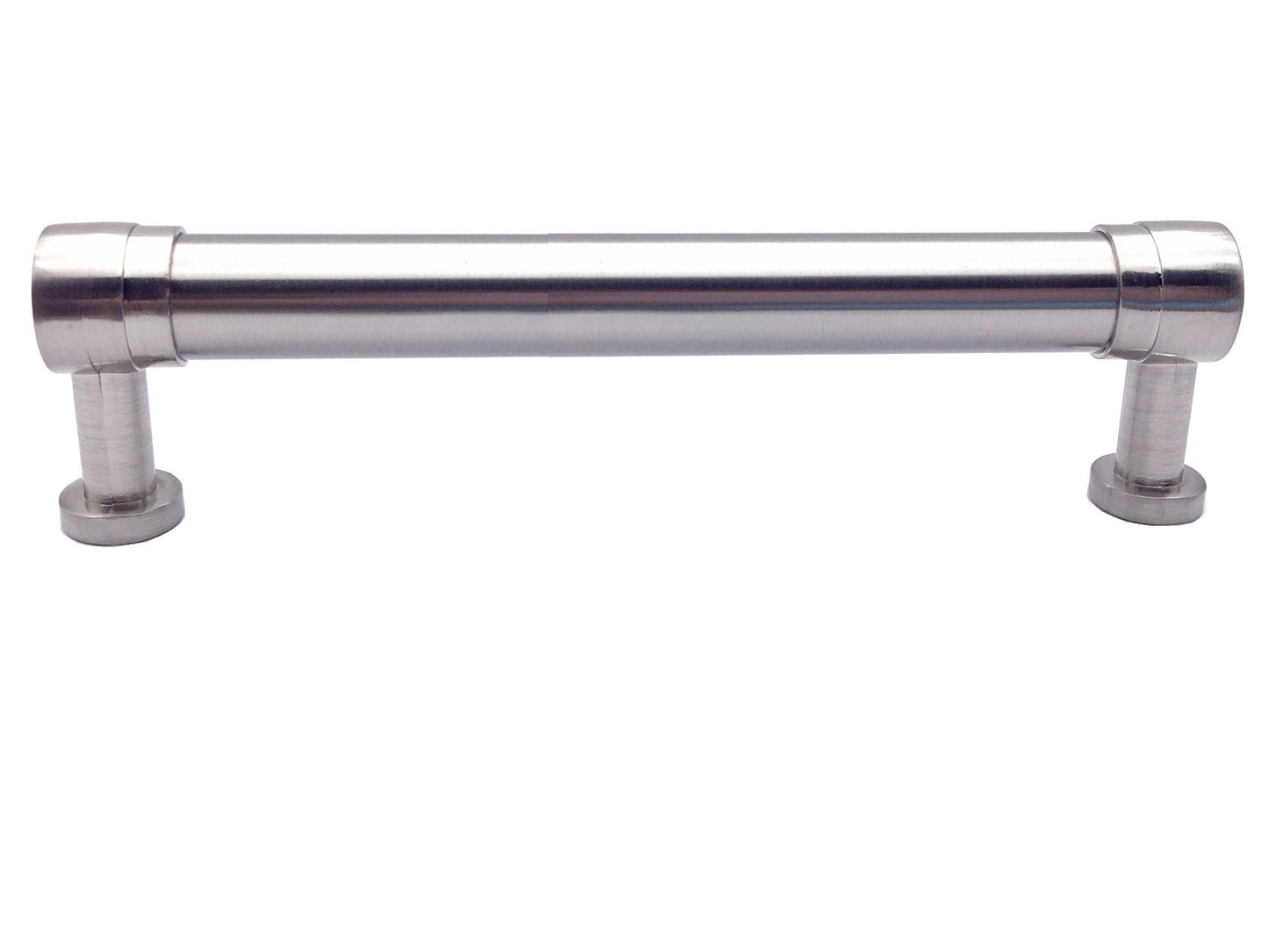 5 Inch Nickel Dresser Drawer Pull Cabinet Handles Lynns Hardware 128 mm