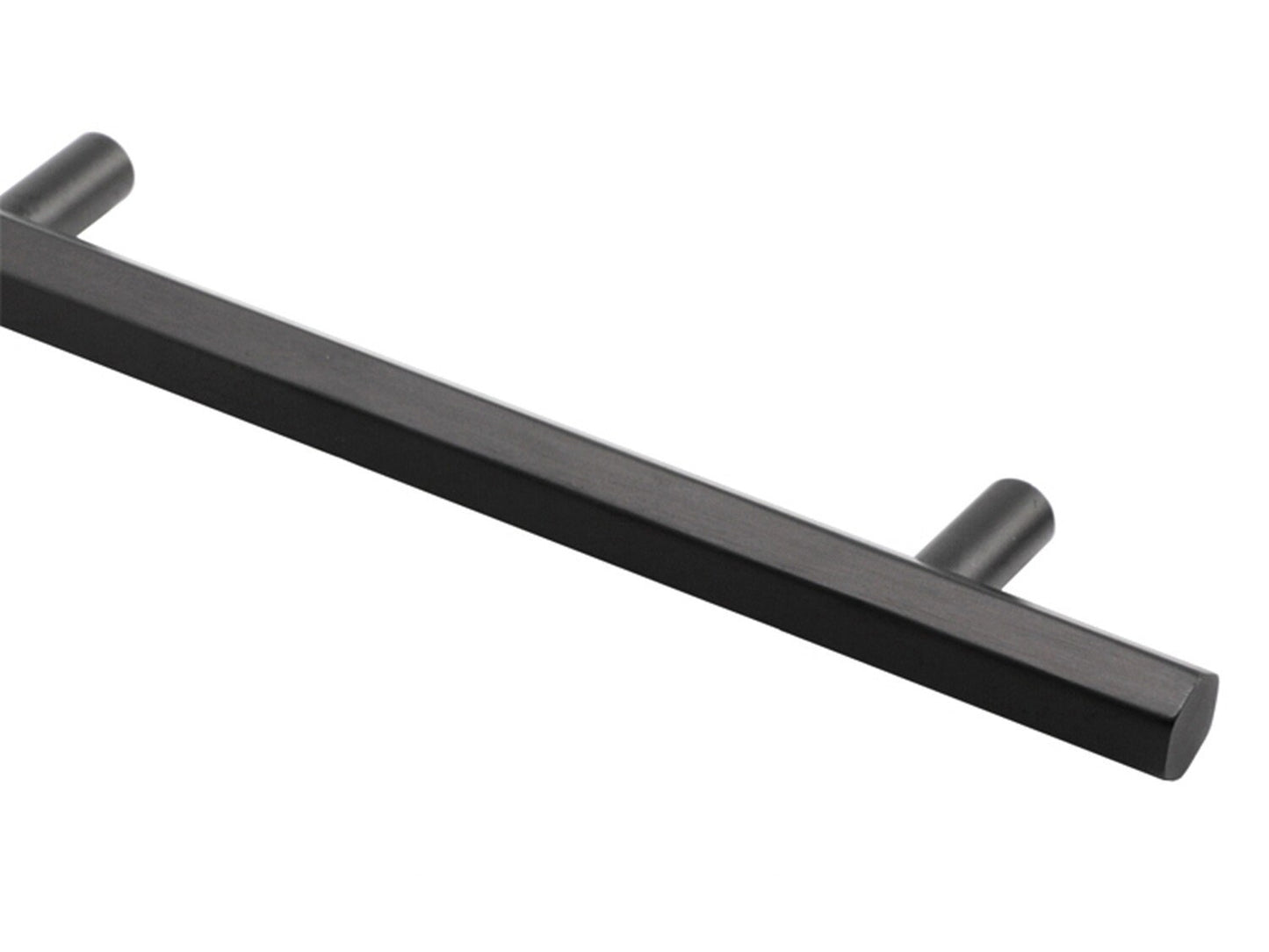 Hexagon Cabinet Pulls, Hexagonal Drawer Knobs, Matte Black, Geometric, Alumimum