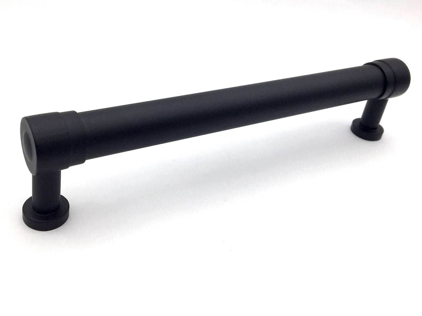 6.25 Inch Drawer Handles Cabinet Pulls Matte Black 6-1/4 Inches 160 mm