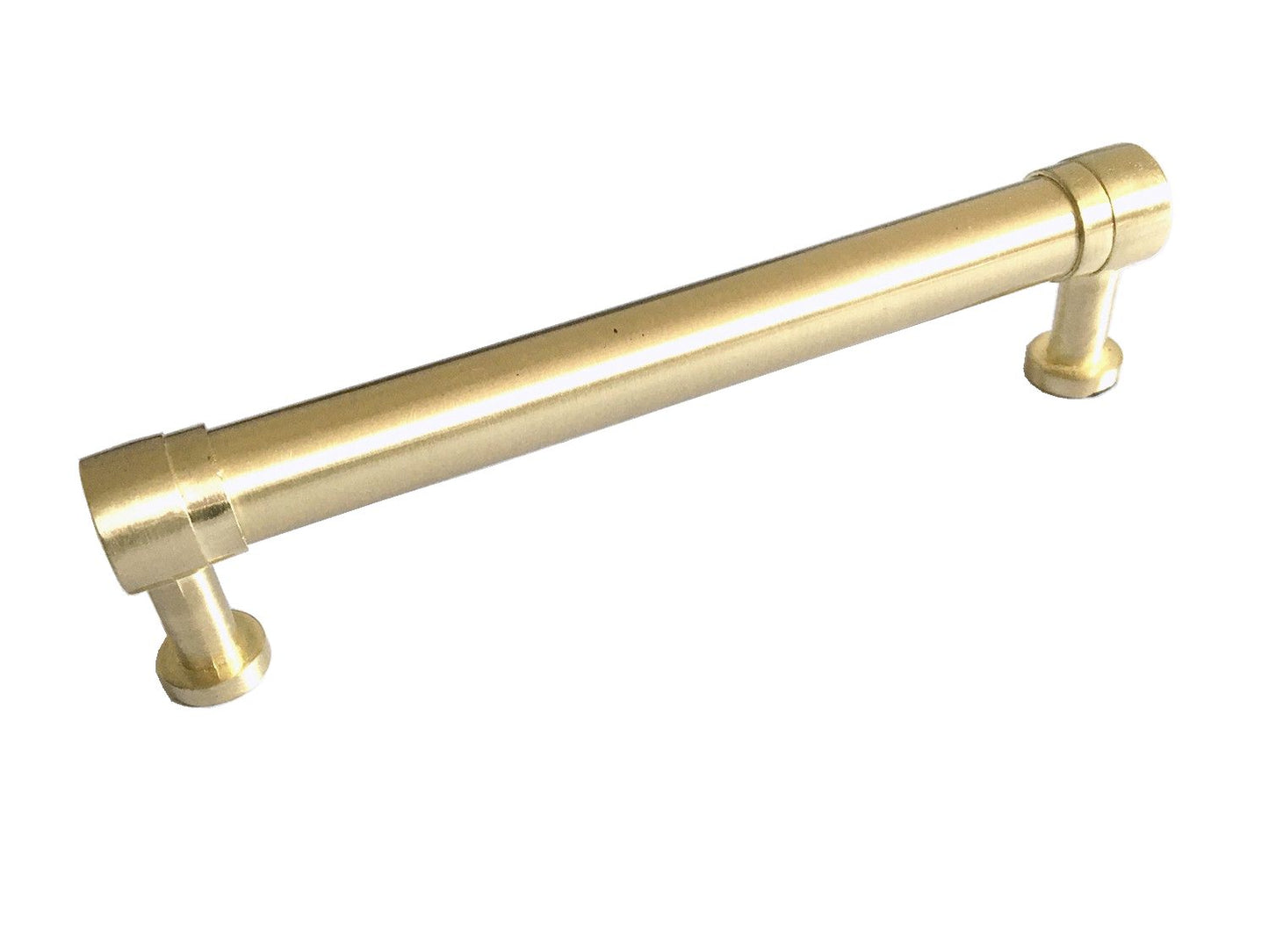 6.25 Inch Gold Drawer Pull Cabinet Handles Lynns Hardware 6-1/4 Inches 160 mm