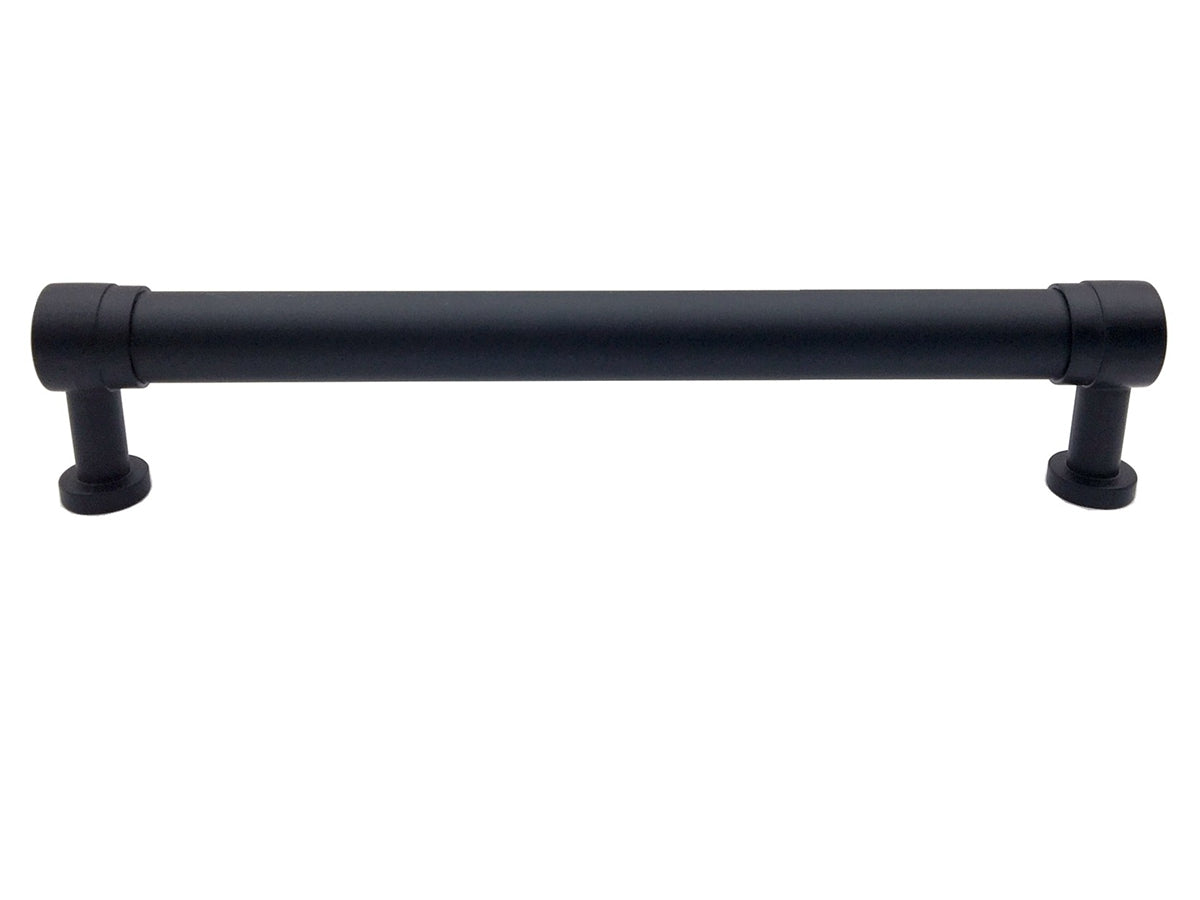 6.5 Inch Black Cabinet Pulls Dresser Handles 6-1/2 Inches 165 mm