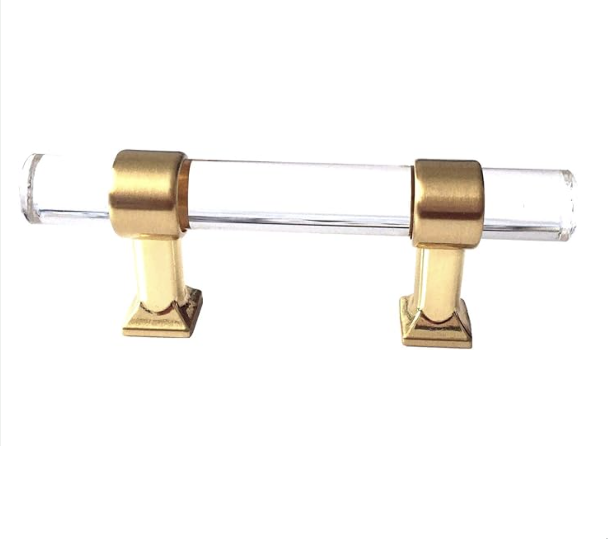 2-3/8" 60 mm Gold Drawer Pulls Lynns Hardware