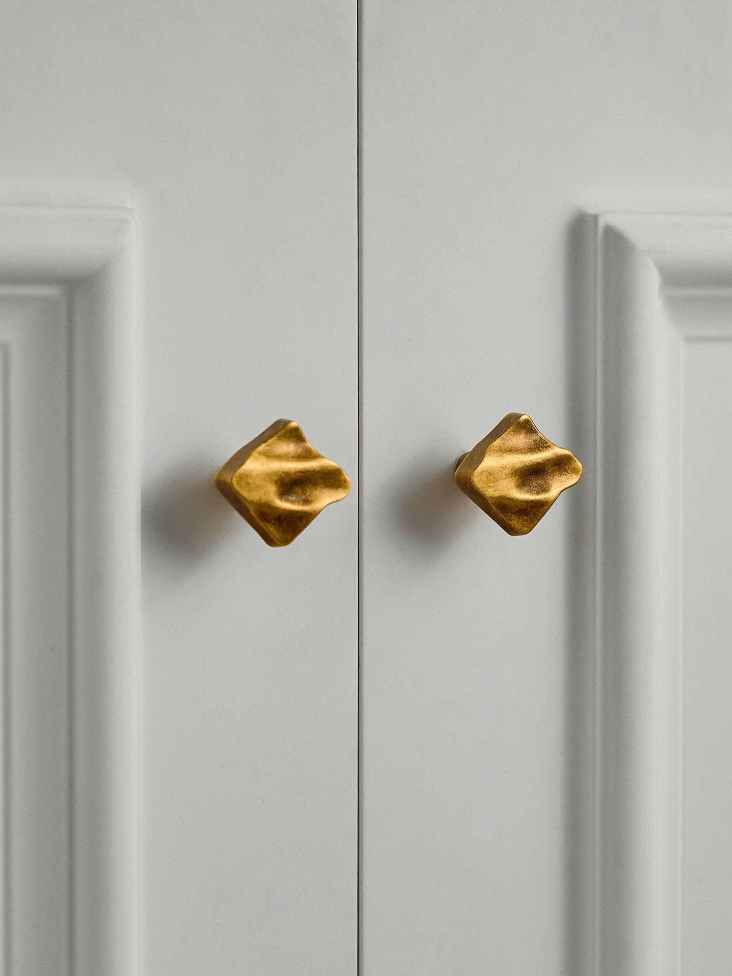 Antique Bronze Cabinet Knobs, Solid Brass, Rustic Retro Kitchen Hardware