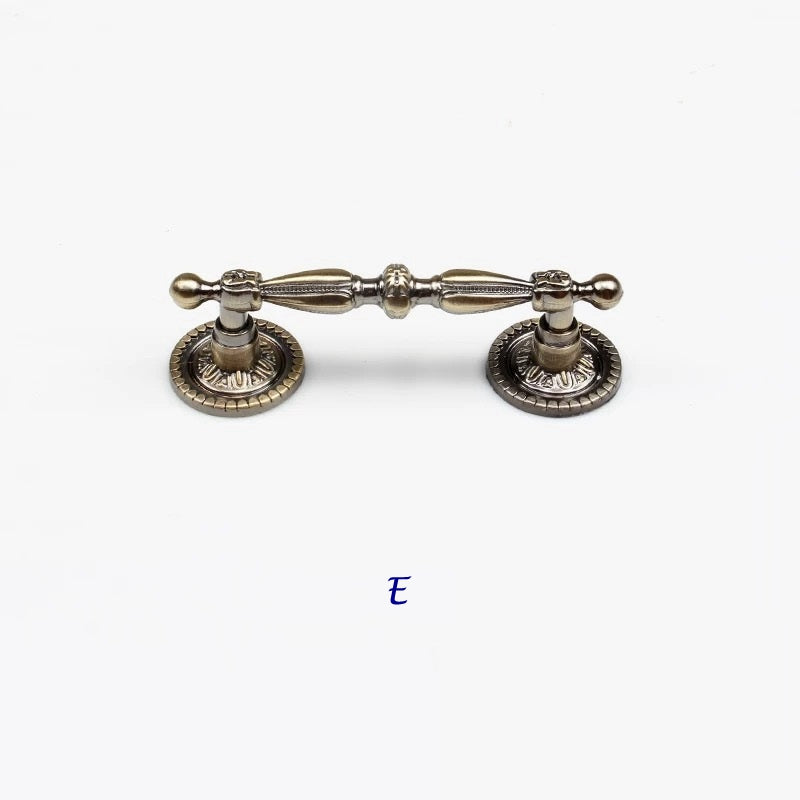 2.5" 3.75" 5" Antique Bronze Drawer Pulls Vintage Style