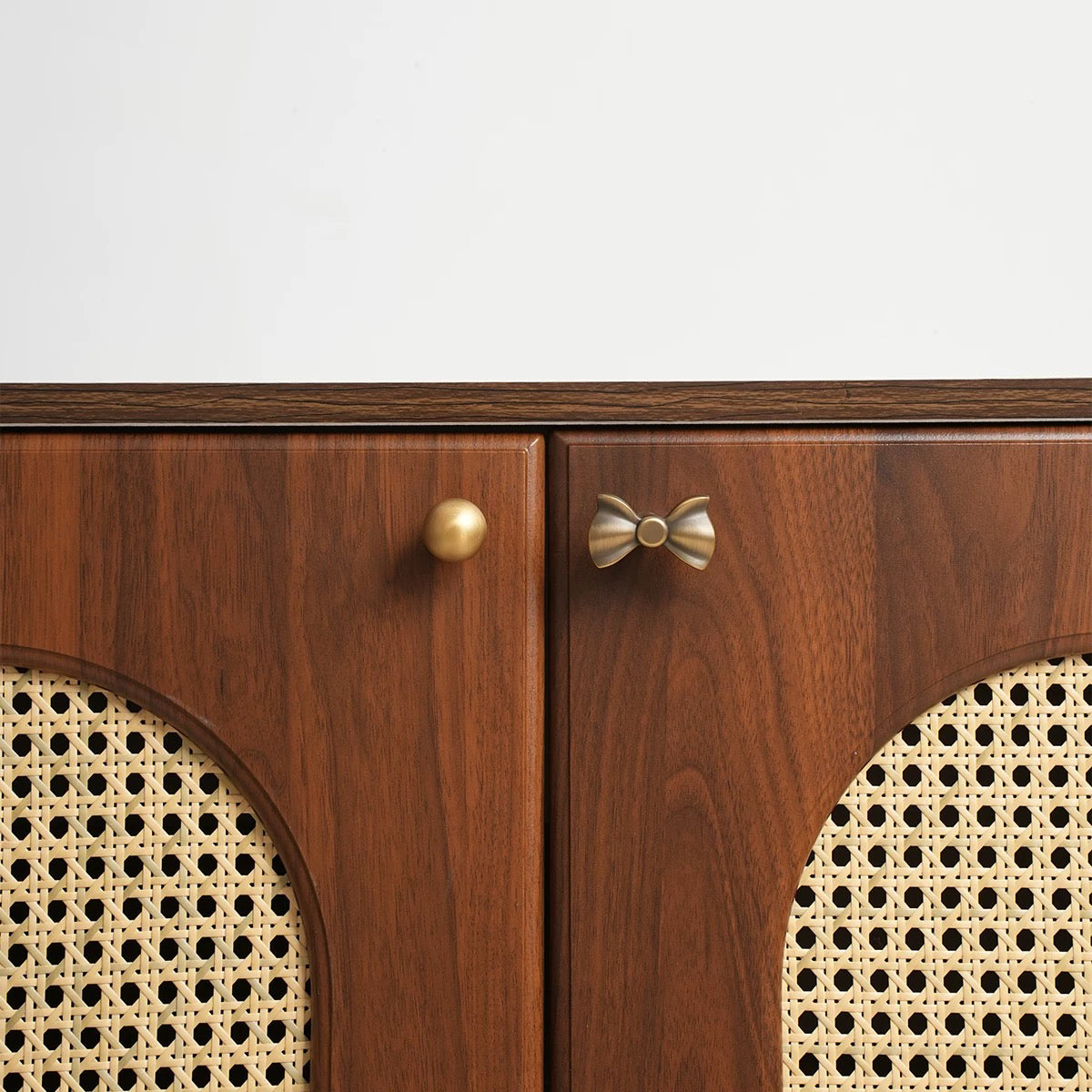 Aged Bronze Cabinet Handle, Cup Pull, Drawer Knob, Ginkgo Leaf Drop Pull