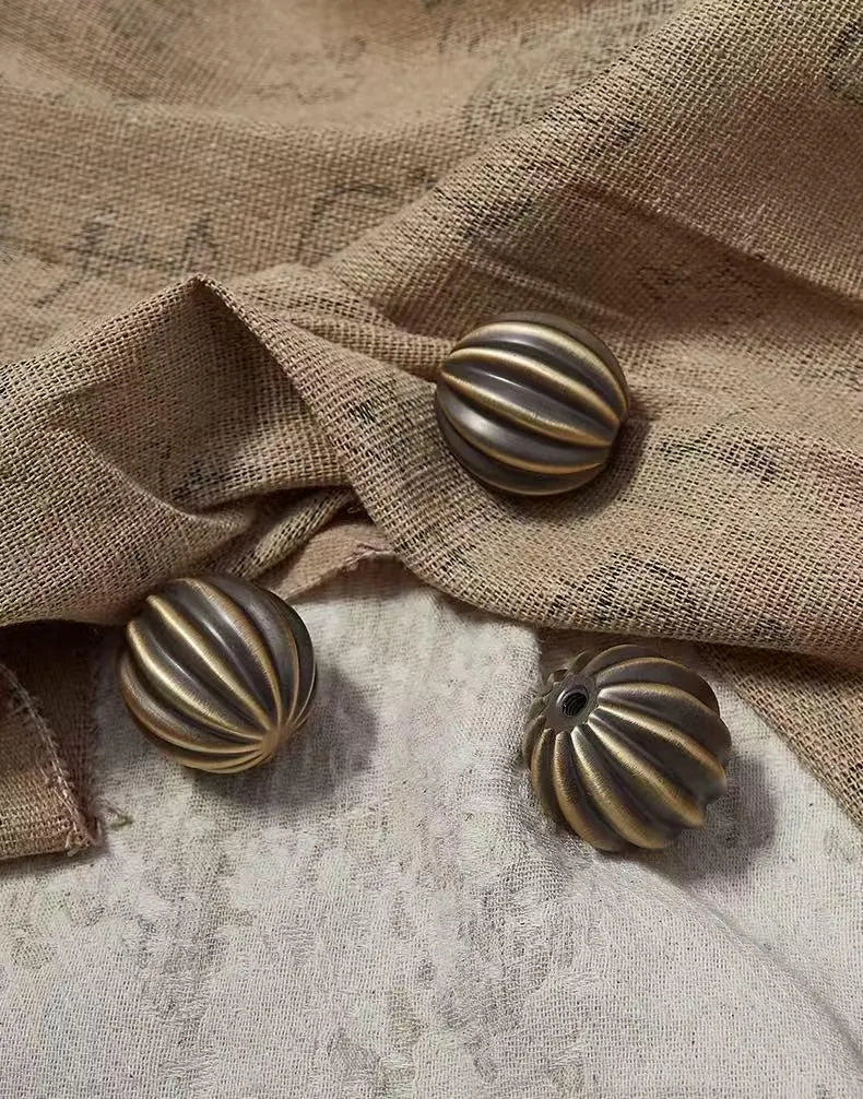 Antique Bronze Brass Ball Knobs | Lynns Hardware