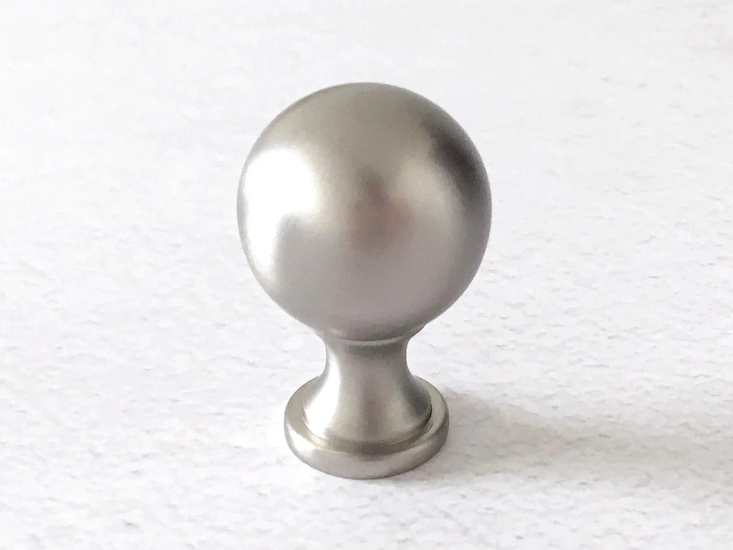 Brushed Nickel Cabinet Bar Handles, Kitchen Hardware, 3.75" 5" 7.5" Centers