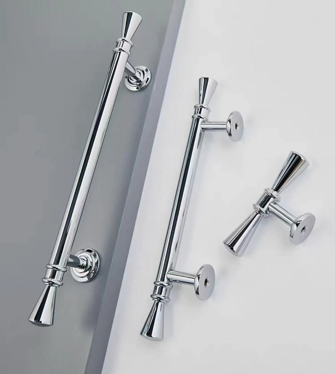 Brass Cabinet Bar Handles, T-shaped Drawer Pull, Kitchen Hardware