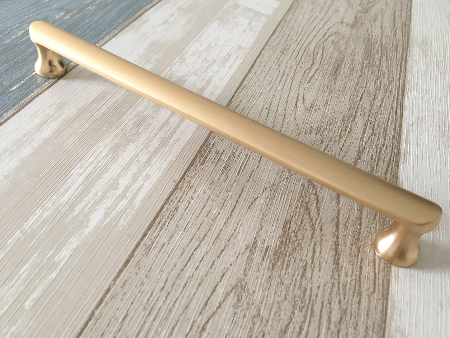 7.5 Inch Gold Dresser Drawer Pull Cabinet Handles Lynns Hardware 192mm