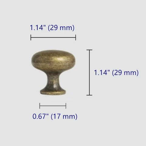 Aged Bronze Cabinet Knob Back Plate, Drawer Pulls Backplate, Rustic Kitchen Hardware