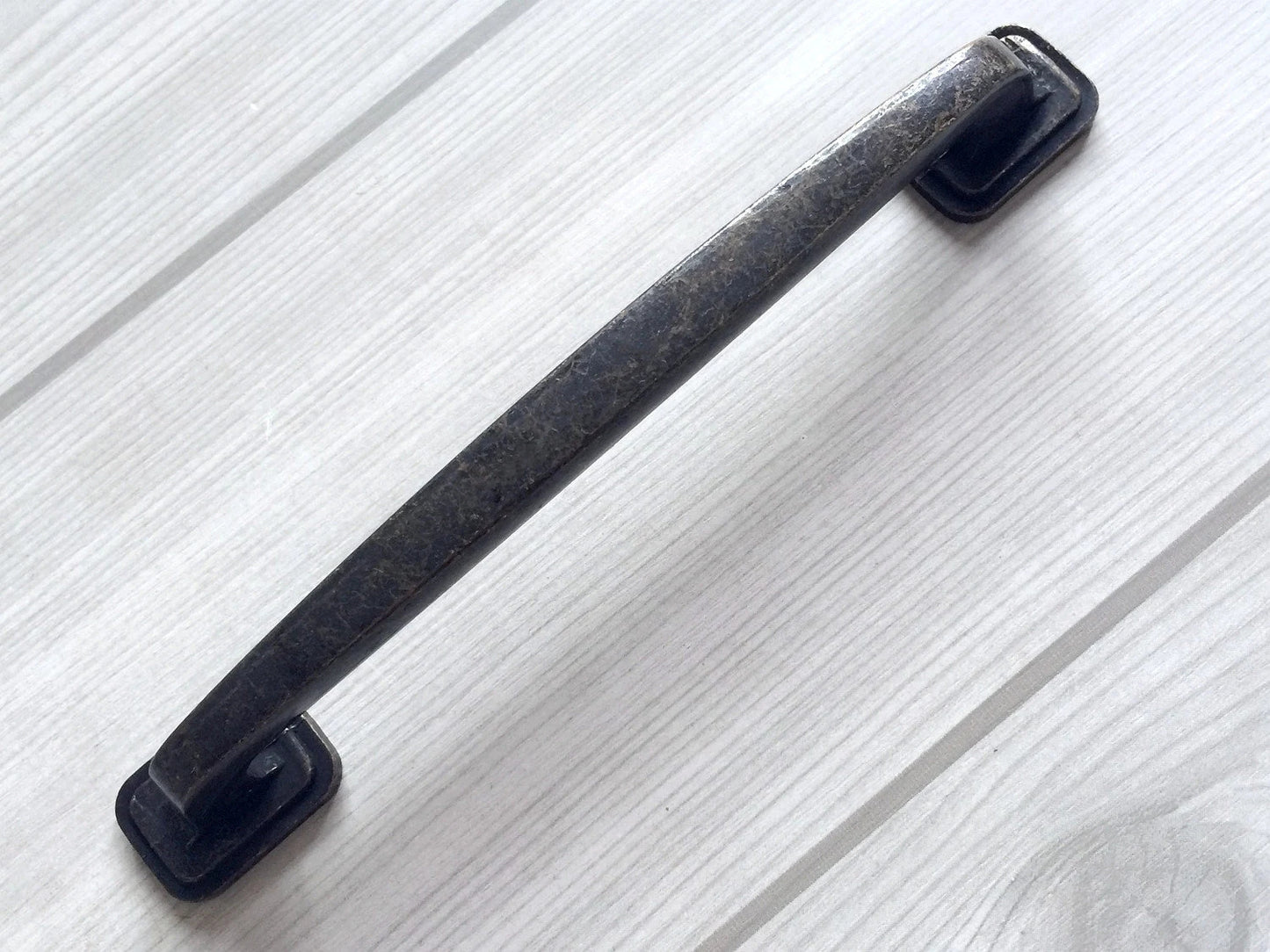 Farmhouse Cabinet Handle & Cup Drawer Pull - Dark Antique Bronze