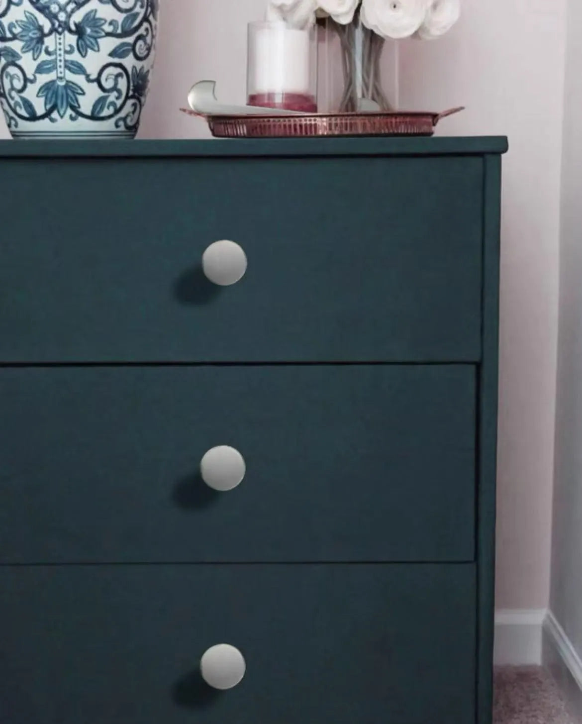 Disc Cabinet Knobs, Drawer Pulls, Gold Chrome Nickel Bronze Black Gray, Kitchen Hardware
