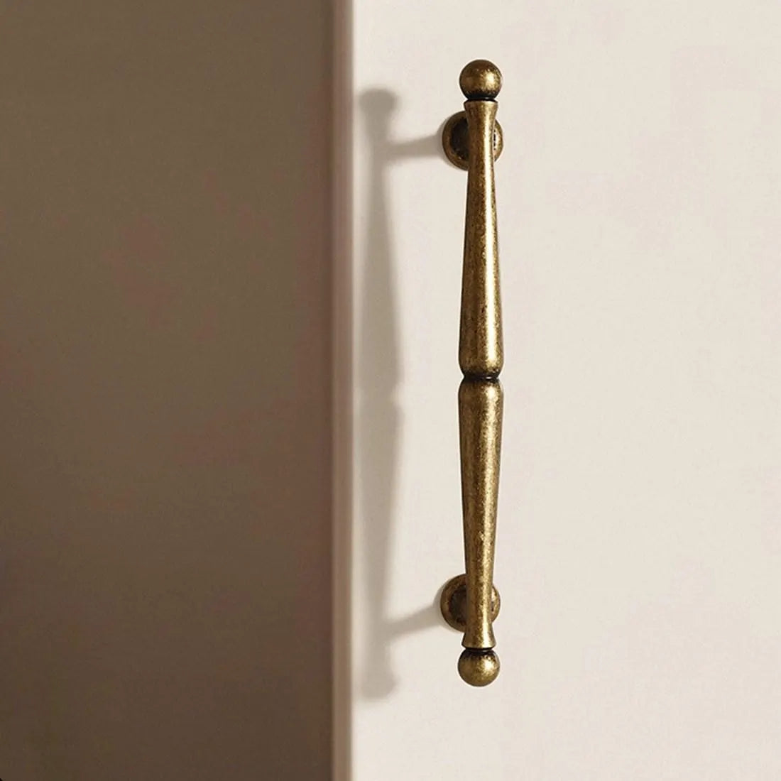 Antique Bronze Cabinet Bar Handles, Retro Drawer Pull, Kitchen Hardware, 3.75" 5" 7.5" Centers