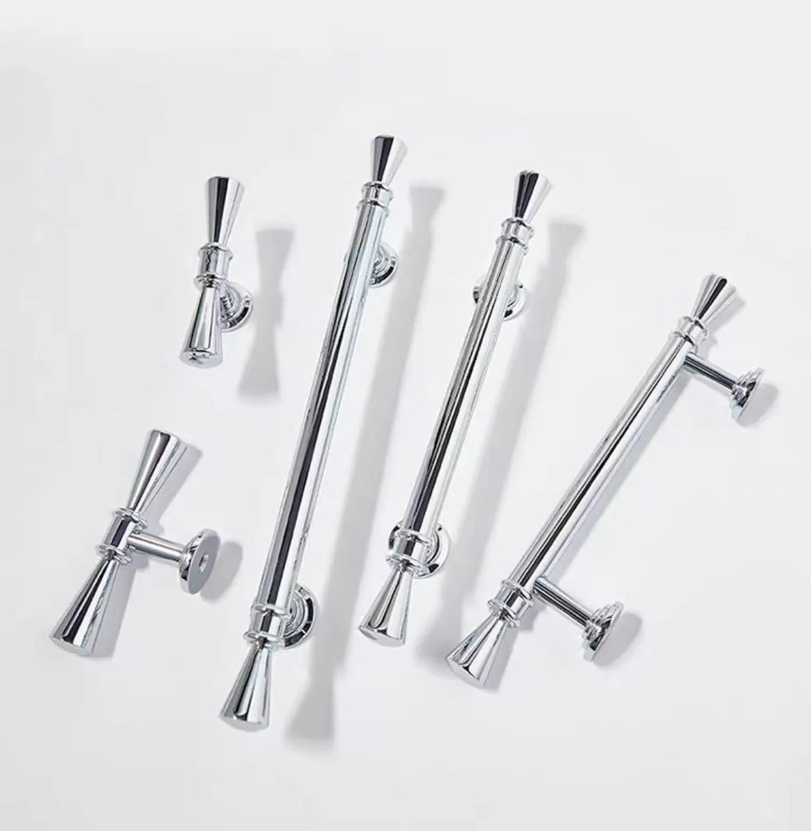 Brass Cabinet Bar Handles, T-shaped Drawer Pull, Kitchen Hardware