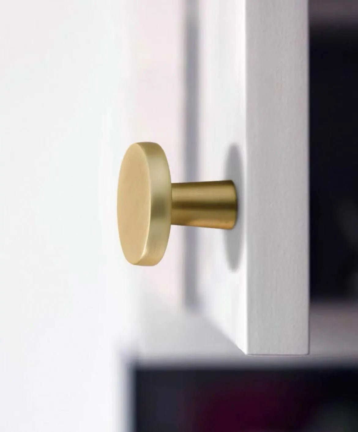 Disc Cabinet Knobs, Drawer Pulls, Gold Chrome Nickel Bronze Black Gray, Kitchen Hardware