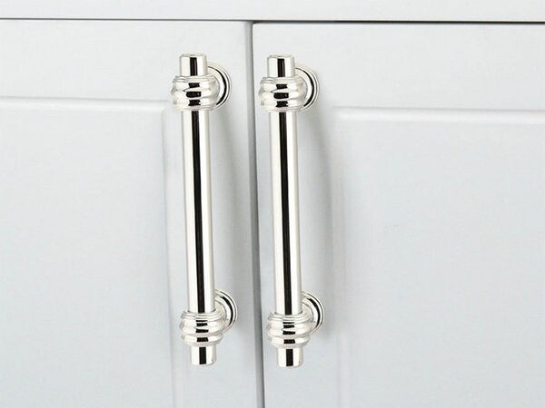 Polished Chrome Cabinet Pulls Bar Handles Modern Solid
