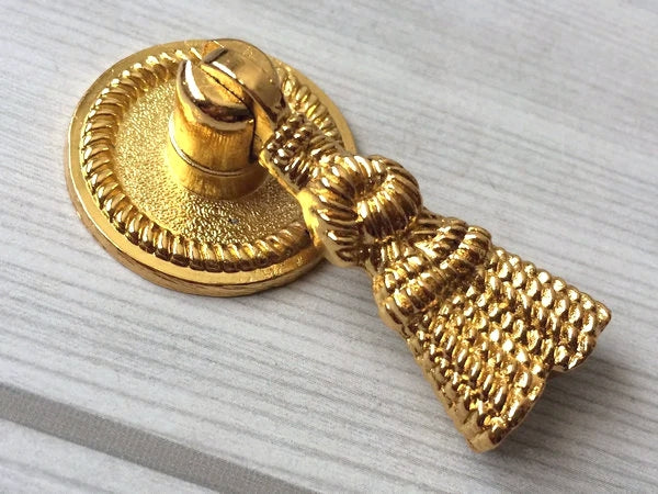 Drop Pendant Drawer Pull Gold White Antique Bronze Vintage Style