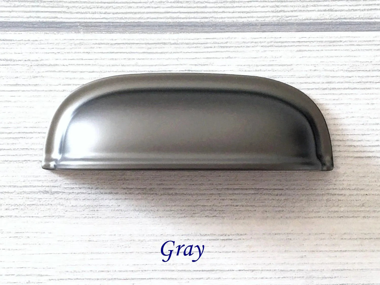 2.5" 2 1/2" 64 mm Cup Drawer Pull Handles - 8 Finishes