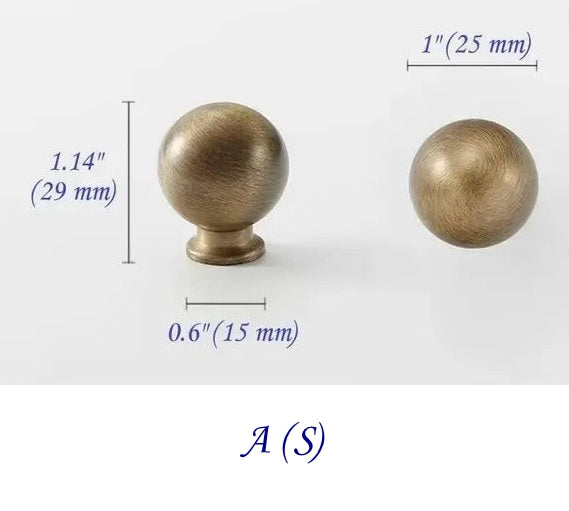 Brass Cabinet Handles Antique Bronze Drawer Pulls | Lynns Hardware