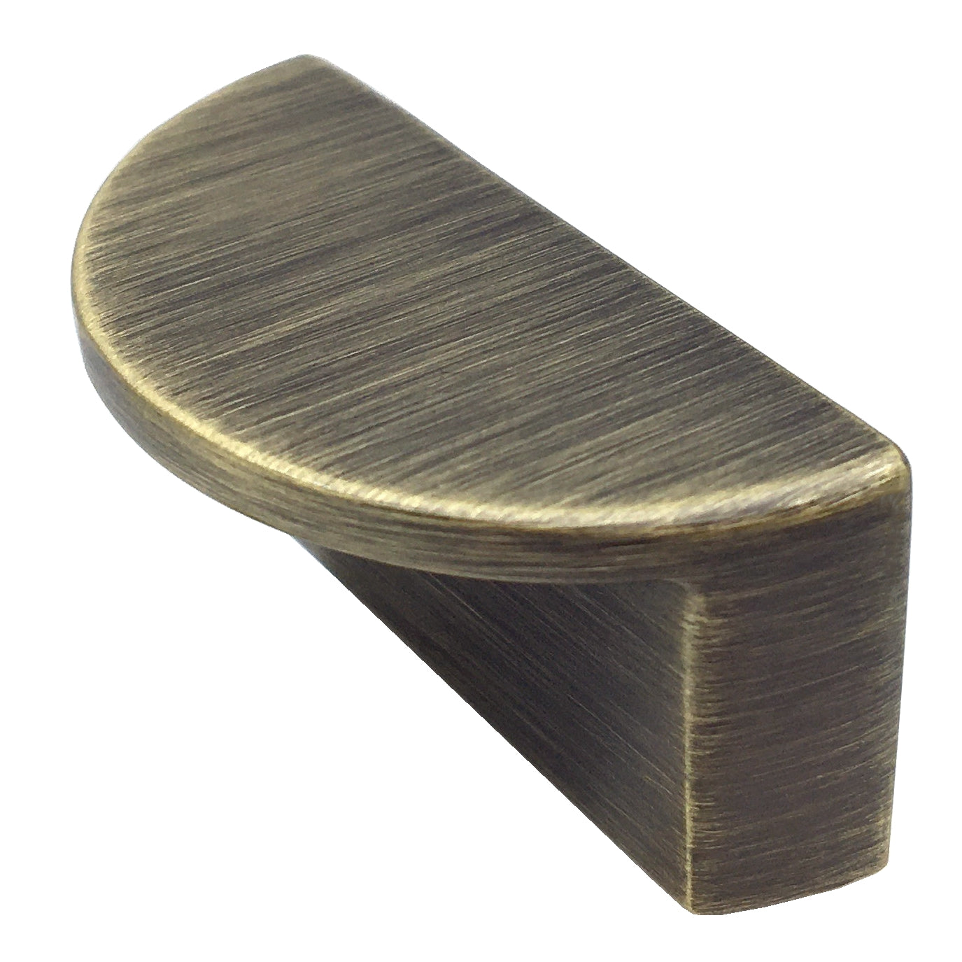 1.25" 2.5" Centers Half Moon Drawer Pulls, Mid Century Modern MCM Kitchen Hardware