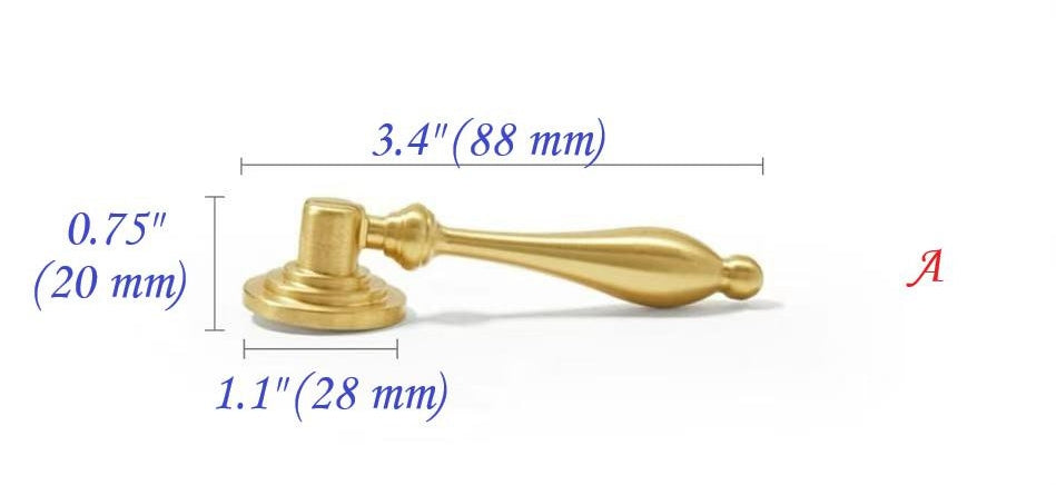 Brass Cabinet Teardrop Pull, Pendent Drawer Knob, Brushed Brass, Polished Chrome, Antique Bronze