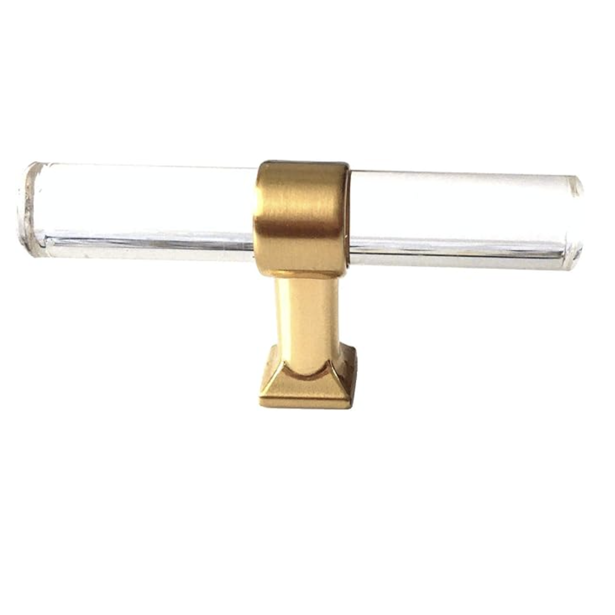 Acrylic Drawer Knob Cabinet Pulls Lynns Hardwre 80 mm