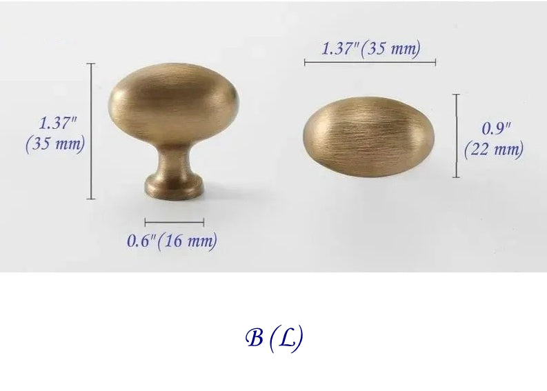 Brass Cabinet Handles Antique Bronze Drawer Pulls | Lynns Hardware