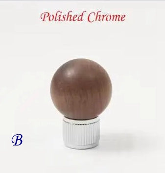 Walnut Brass Cabinet Knob, Pendant Wooden Drawer Pull, Oriental Retro Kitchen Hardware