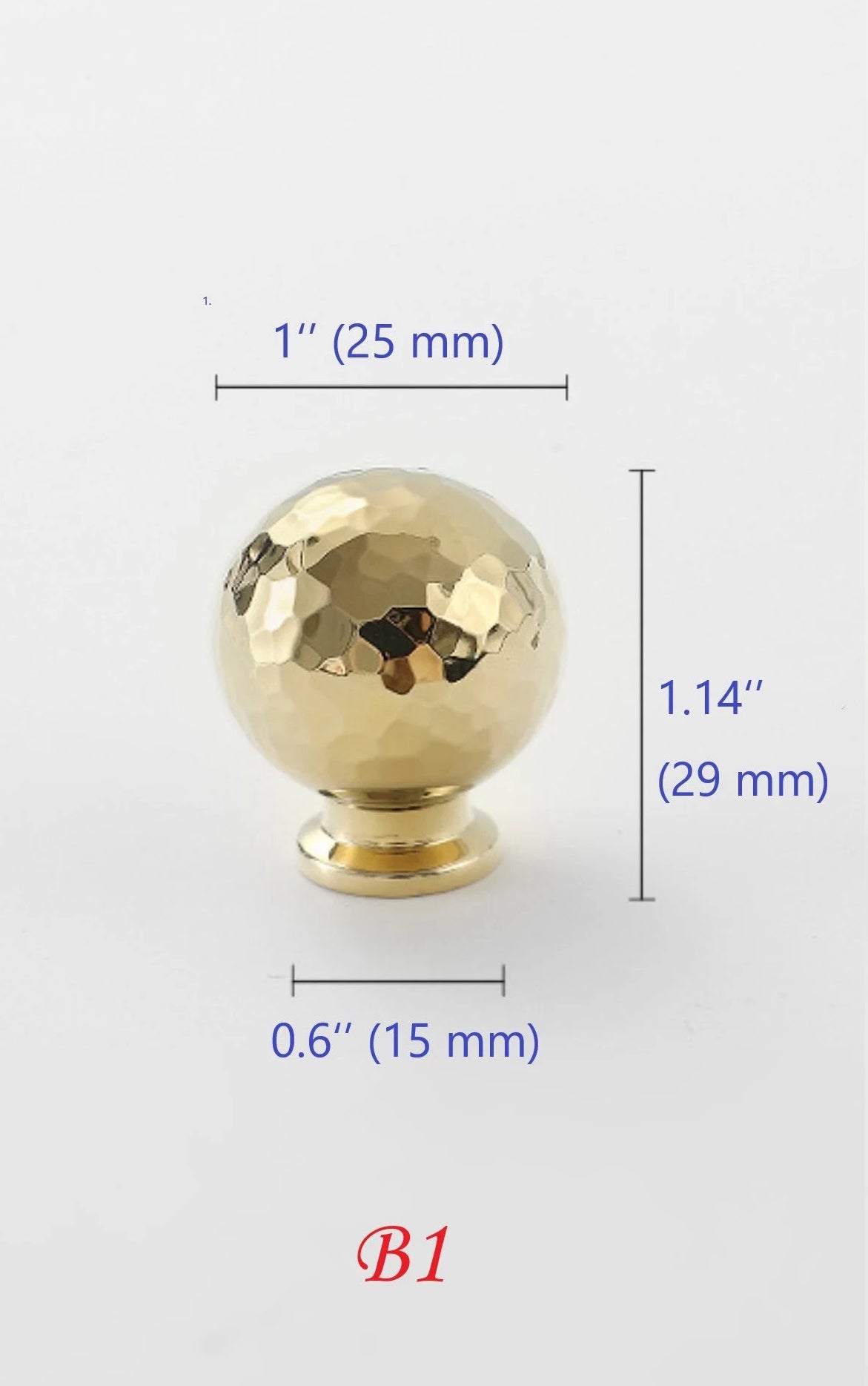 Hammered Brass Knobs Gold Drawer Pulls Egg Door Handle