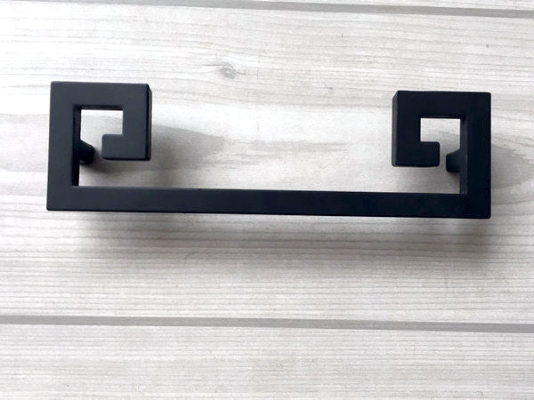Matte Black Drawer Handles - 2.5" 3.75" 5" - LynnsHardware
