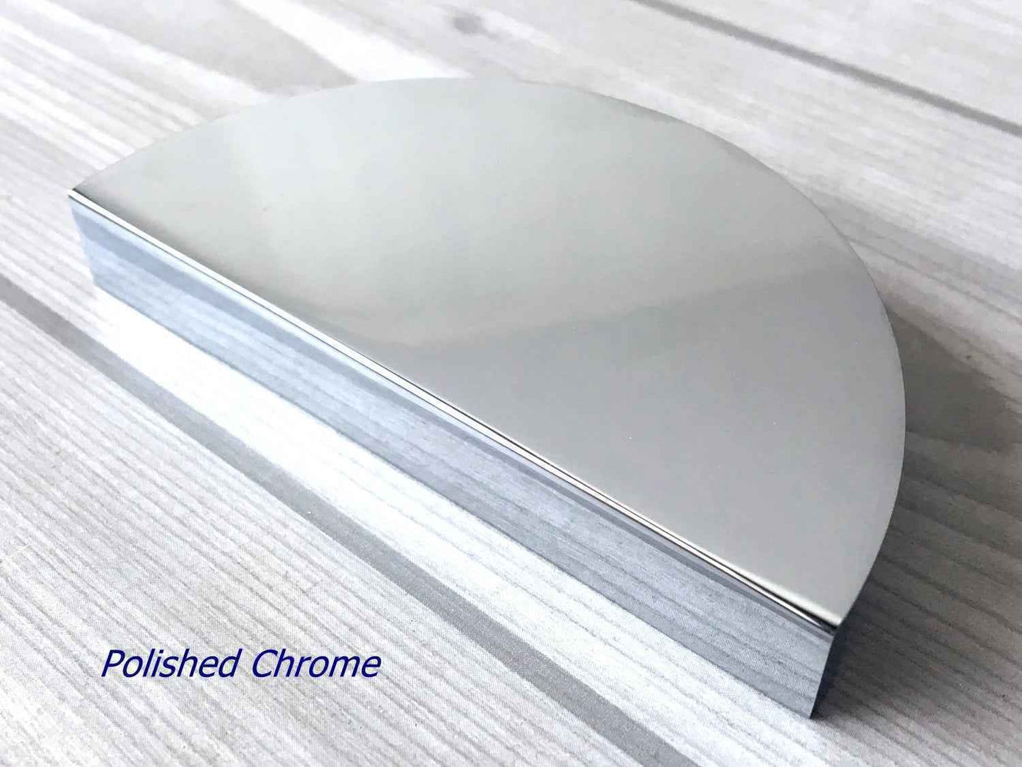 2.5" Centers Half Moon Handle, Semicircular Drawer Pull, Lynns Hardware