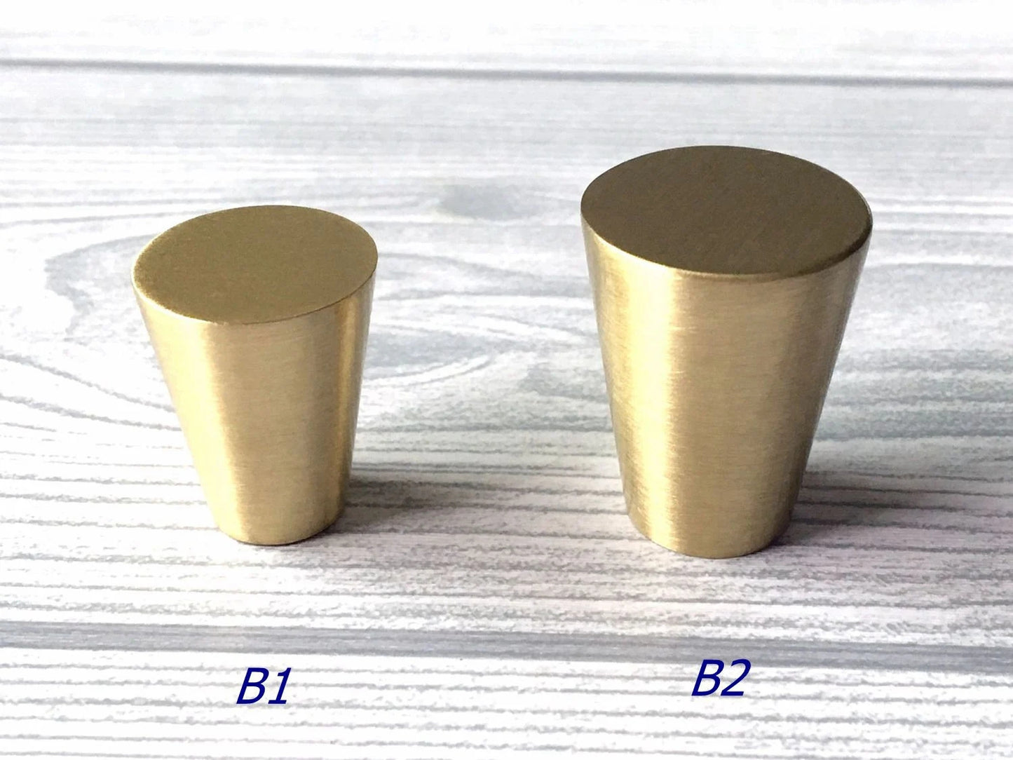 Brushed Gold Drawer Pull Half Moon, Circle Cabinet Knobs, Bar Handles, MCM Kitchen Hardware