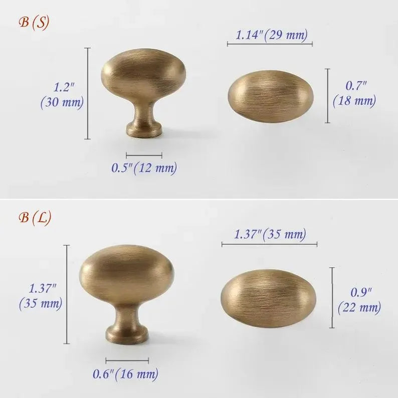 Brass Cabinet Handles Antique Bronze Drawer Pulls | Lynns Hardware