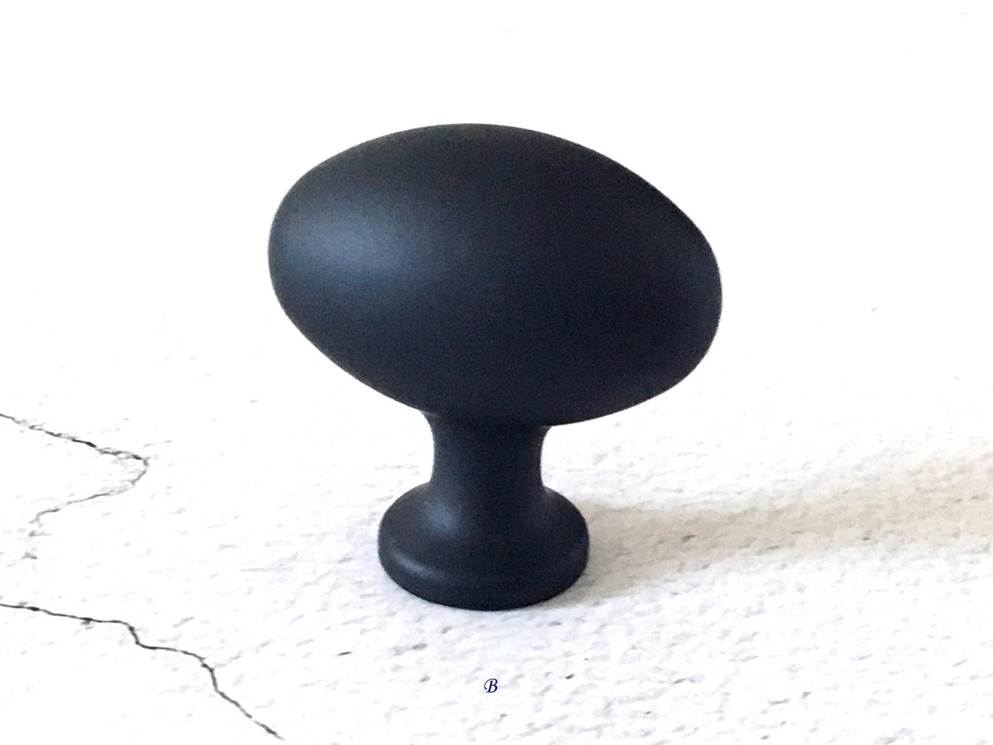 Egg Knob Black Kitchen Hardware Lynns Graceland