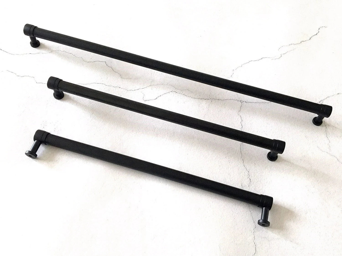 Black Appliance Pulls Kitchen Cabinet Hardware Refrigerator Handles