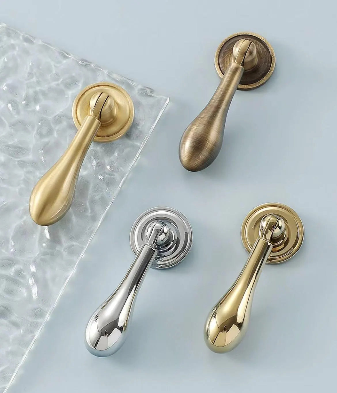 Brass Pendant Drawer Knobs