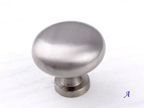 Brushed Nickel Cabinet Knob Pull Drawer Hardware