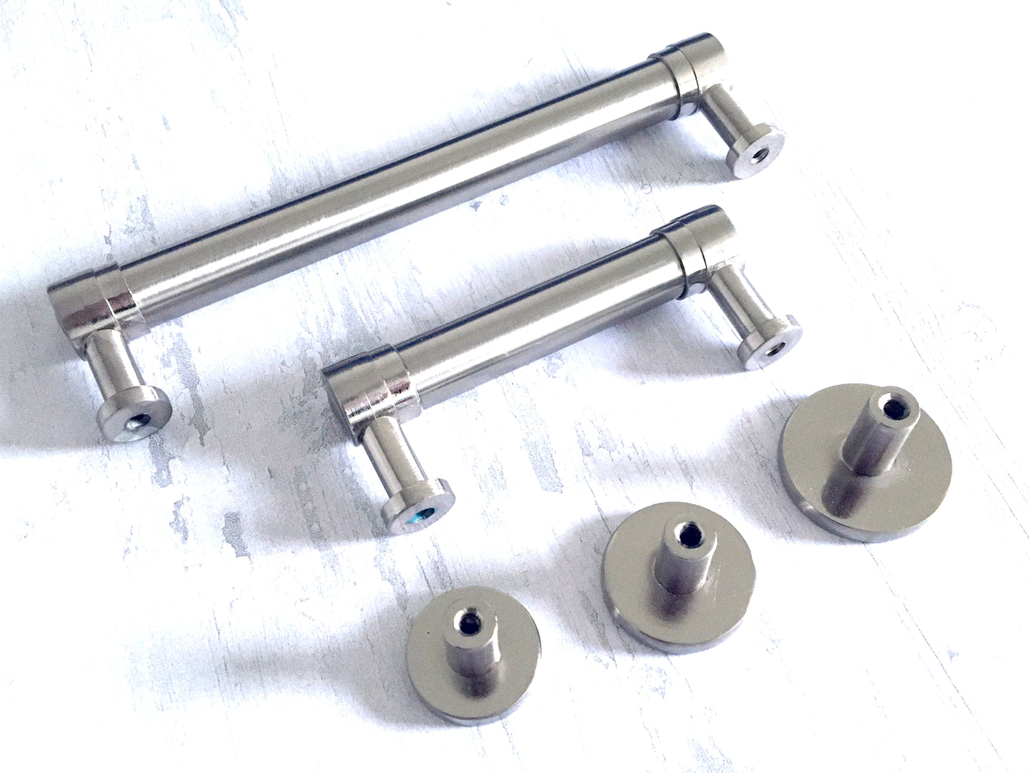 Brushed Nickel Drawer Pull Dresser Handles