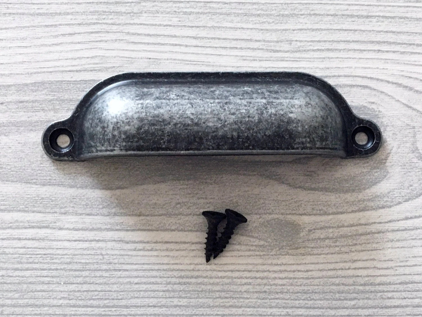 Antique Pewter Drawer Pulls Cabinet Handles