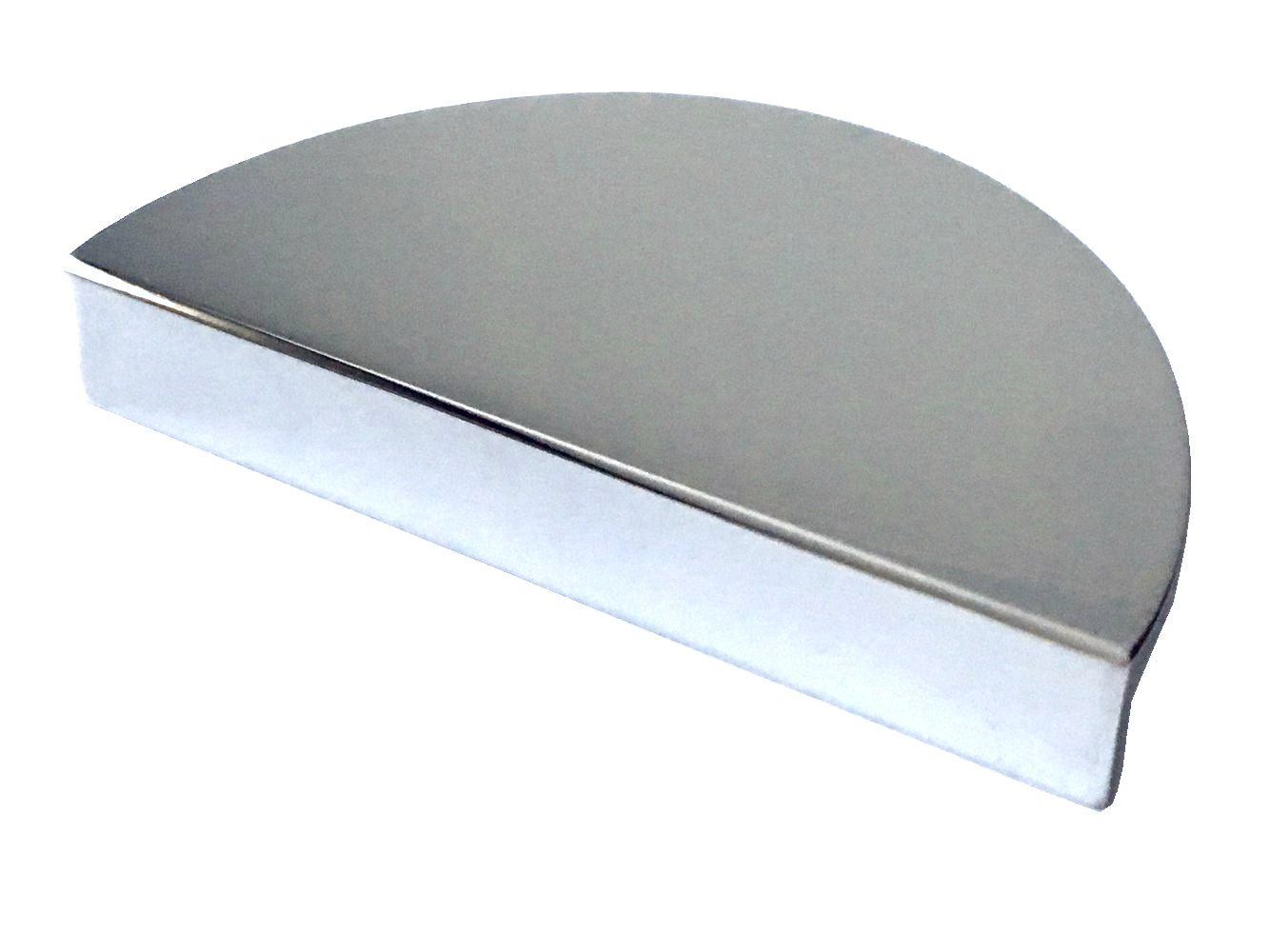 1.25" 2.5" Centers Half Moon Drawer Pulls, Mid Century Modern MCM Kitchen Hardware