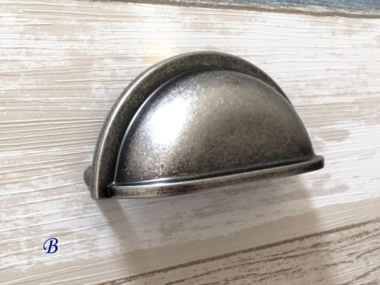 Poignée de meuble en étain antique, 76, 96, 128, 192 mm