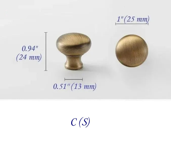 Brass Cabinet Handles Antique Bronze Drawer Pulls | Lynns Hardware