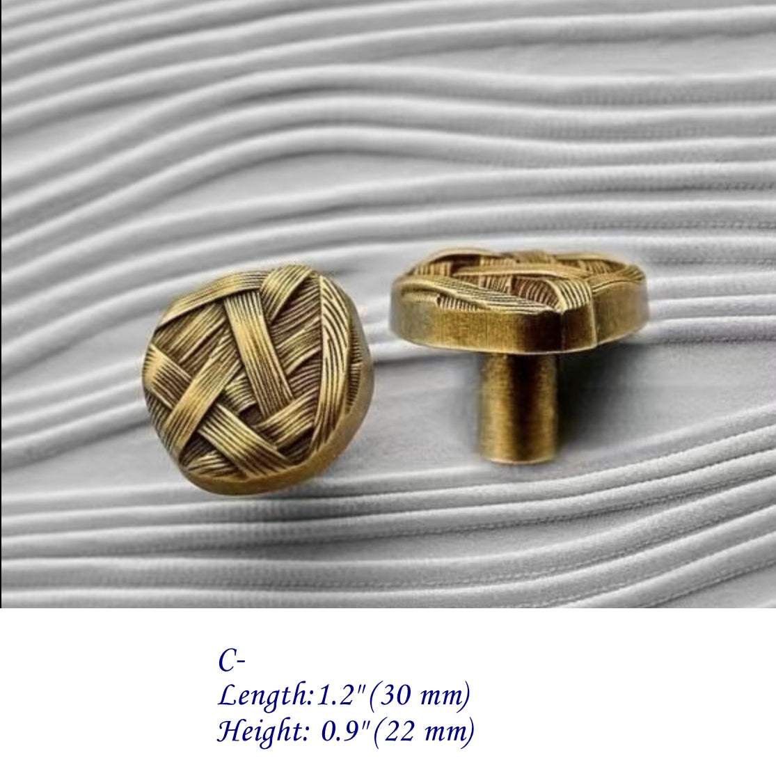 Antique Bronze Cabinet Knobs, Solid Brass, Rustic Retro Kitchen Hardware