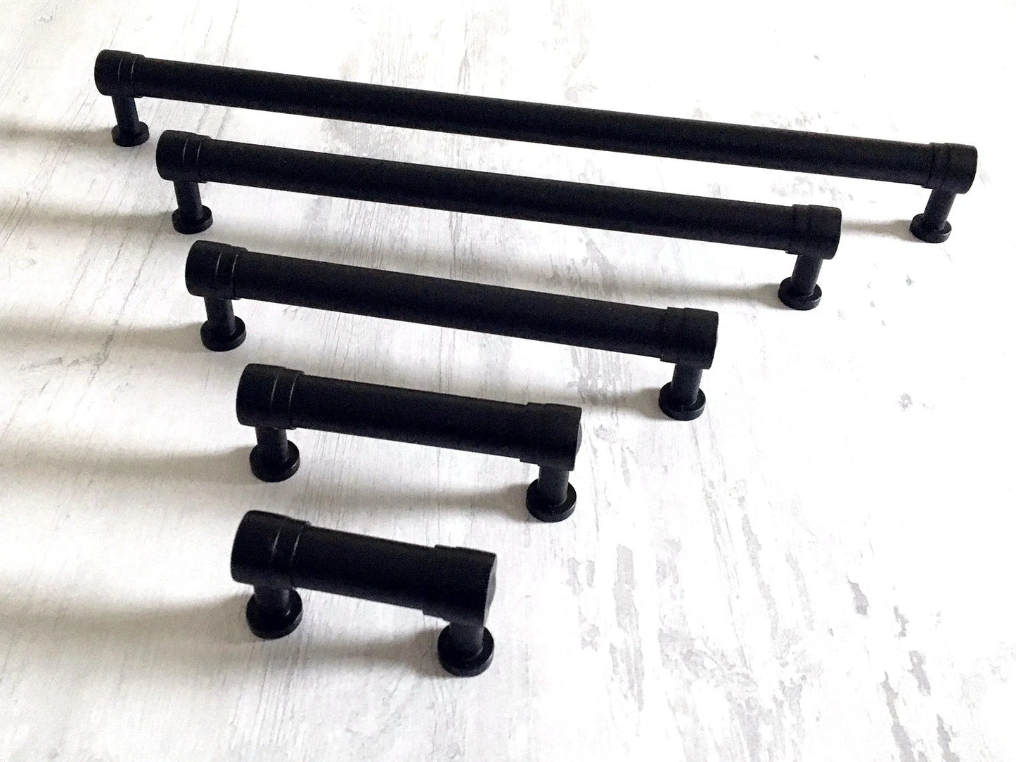 Cabinet Handles Hardware Kitchen Dresser Drawer Pulls Black