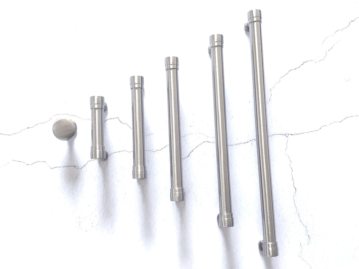 Cabinet Hardware Brushed Nickel Kitchen Handles