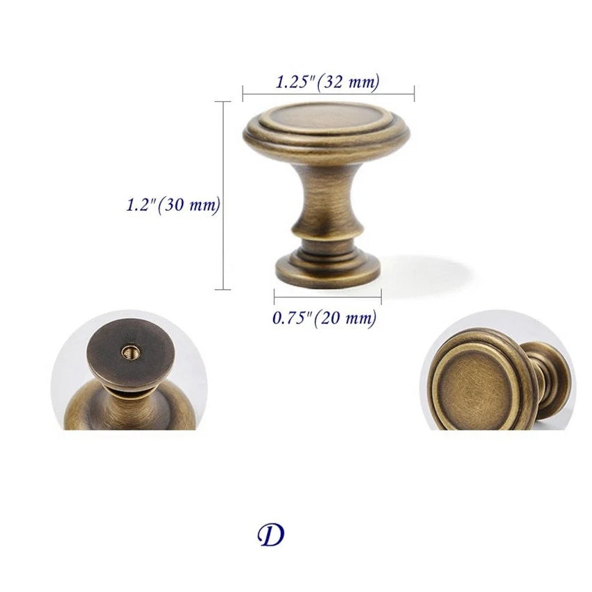 Brass Cabinet Pull Handles, Antique Bronze, Modern Mid Century Kitchen Hardware