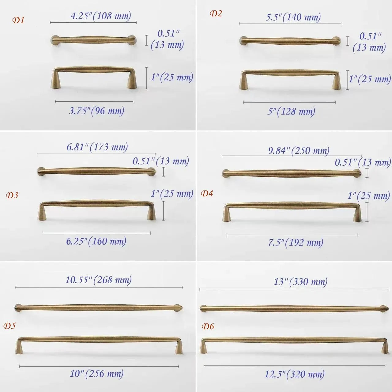 Brass Cabinet Handles Antique Bronze Drawer Pulls | Lynns Hardware