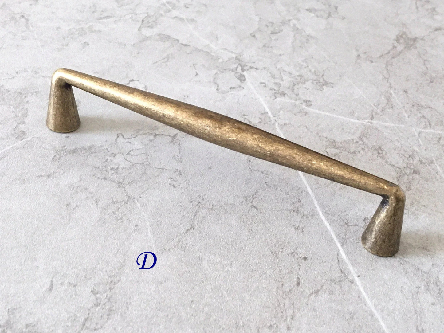 3.75" 5" 7.5" Drawer Pull, Antique Bronze Cabinet Handles, Kitchen Hardware