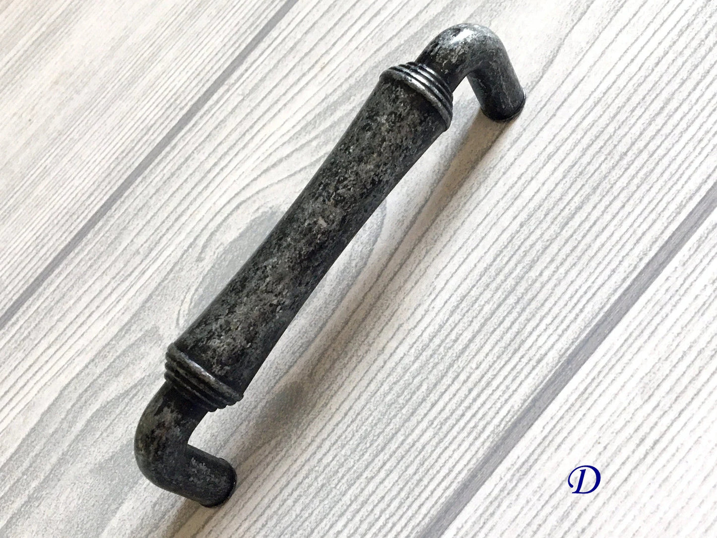 Antique Pewter Drawer Pulls Cabinet Handles