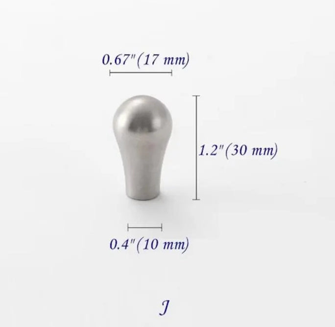 Drop Shape Cabinet Knobs Brushed Nickel Solid Brass Kitchen Hardware Drawer Chest Pull Handles